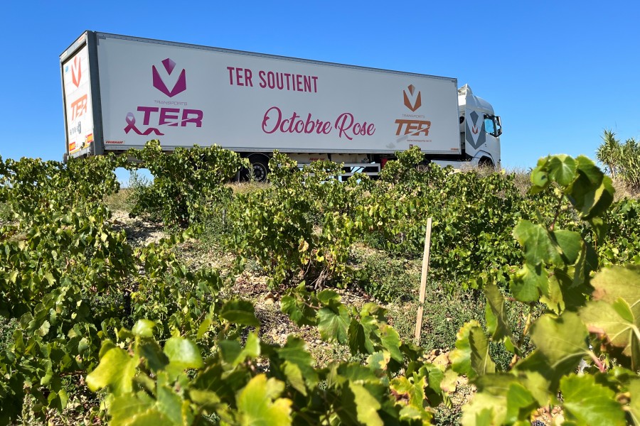 Camion Octobre Rose